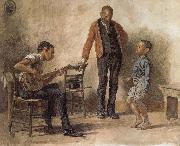 Thomas Eakins The Dance Curriculum oil painting artist